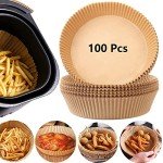 100PCS Non-stick Air Fryer Paper Liners
