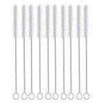 Long Straw Brush Set - 10 Flexible Cleaners