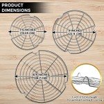Kitchenatics Stainless Steel Cooling Racks Set
