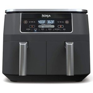 Ninja DZ201 Foodi 8 Quart DualZone Air Fryer