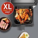 10 Quart Family Size Air Fryer with Digital Controls