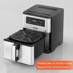 10 Quart Family Size Air Fryer with Digital Controls