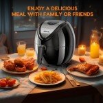 Gluck 6.5 Quart 7-in-1 Digital Air Fryer