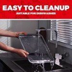 Stainless Steel Air Fryer Basket and Baking Tray