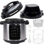 Curtis 9-in-1 Digital Air Fryer & Pressure Cooker