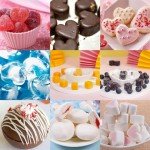 Silicone Candy and Chocolate Molds Set (3 Pieces)