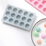 Silicone Candy and Chocolate Molds Set (3 Pieces)