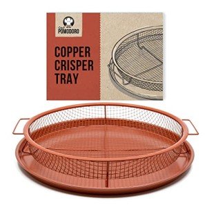 Chef Pomodoro Copper Air Fryer Crisper Tray Set