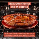 Chef Pomodoro Copper Air Fryer Crisper Tray Set