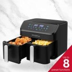 Holstein 8.4QT Dual Basket Digital Air Fryer
