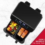 Holstein 8.4QT Dual Basket Digital Air Fryer