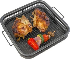 Crisping Basket & Tray Set for Air Fryers