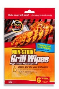 Grate Chef Non-Stick Grill Wipes, 6 Pack