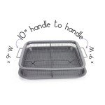 Crisping Basket & Tray Set for Air Fryers