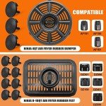 3 PCS Silicone Replacement Feet for Ninja Air Fryers