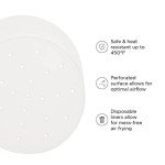 Chefman Heat-Resistant Air Fryer Liner Paper, 100 Pack