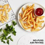 Chefman Heat-Resistant Air Fryer Liner Paper, 100 Pack