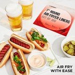 Chefman Heat-Resistant Air Fryer Liner Paper, 100 Pack
