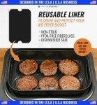 Ninja Foodi Air Fryer Liner & Recipe Set