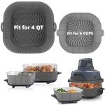 Reusable Silicone Liners for Ninja Air Fryers