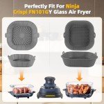 Reusable Silicone Liners for Ninja Air Fryers