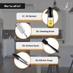 Leblon Oil Sprayer Set for Cooking and BBQ