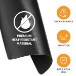 Reusable Non-Stick Air Fryer Oven Liners - 4 Pack