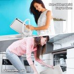 Large Air Fryer Basket Set with Parchment Papers