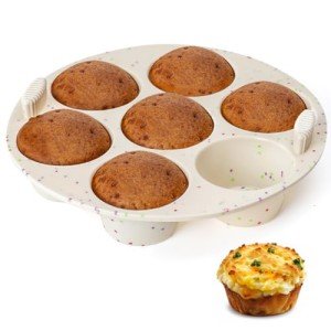 Nonstick Silicone Muffin Pan for Air Fryers