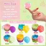 Silicone Baking Molds Set for Cupcakes & Muffins