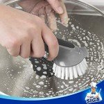 MR.SIGA Cleaning Brushes for Pots and Pans - 2 Pack