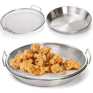 Stainless Steel Air Fryer Oil Filter Tray