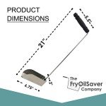 FryOilSaver Co Three-Piece Fryer Cleaning Set