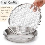 Stainless Steel Air Fryer Oil Filter Tray