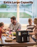 JOYAMI 8QT Dual Basket Air Fryer - 6-in-1