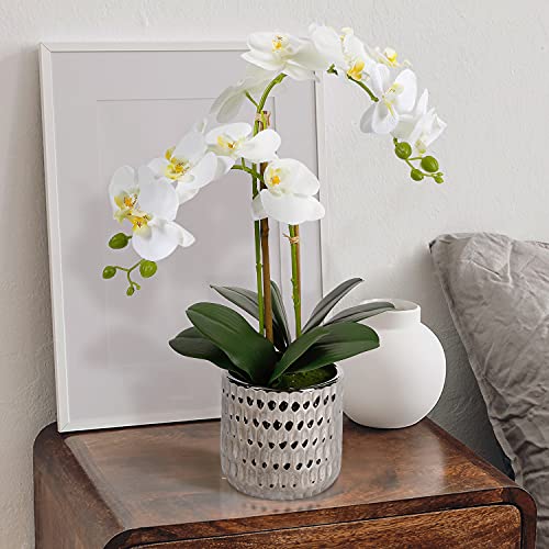 White Orchid Artificial Plant for Home Décor