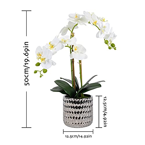White Orchid Artificial Plant for Home Décor