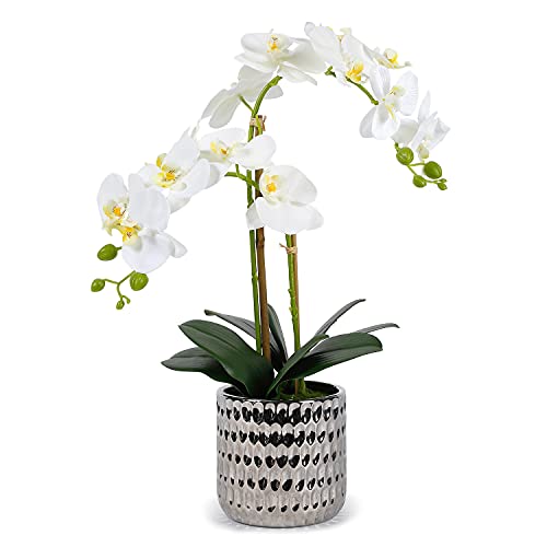 White Orchid Artificial Plant for Home Décor