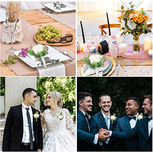 Handmade Rose Boutonnieres for Weddings and Proms