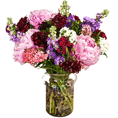 Summer Peony Bouquet - Perfect Gift for Occasions