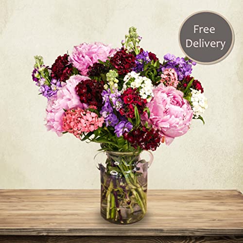 Summer Peony Bouquet - Perfect Gift for Occasions