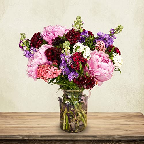 Summer Peony Bouquet - Perfect Gift for Occasions