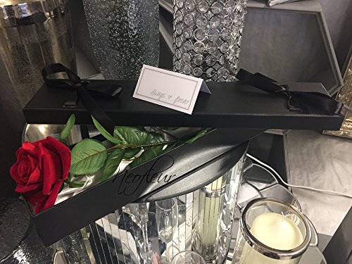 Romantic Red Rose in Silk-lined Gift Box