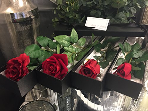 Romantic Red Rose in Silk-lined Gift Box