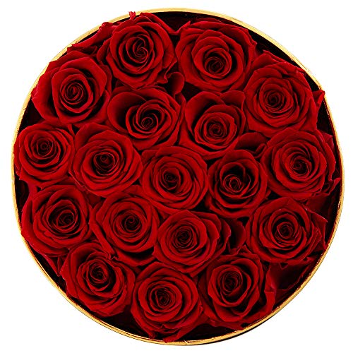 Handmade preserved roses that last a year