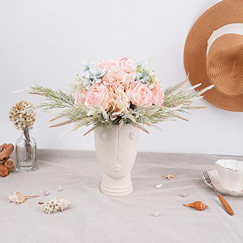 Handmade Pink Rose Bridal Bouquet