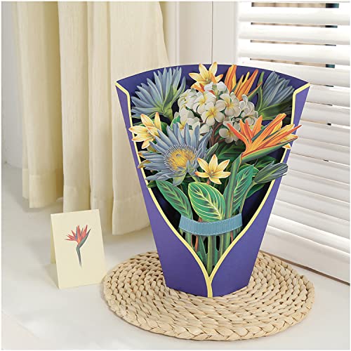 Life-Sized 3D Pop Up Flower Card