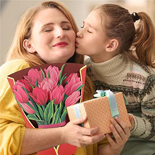 Life-Sized 3D Pop Up Flower Card