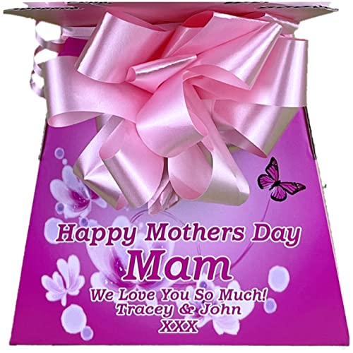 Personalised Lindor and Ferrero Chocolate Bouquets for Mothers Day