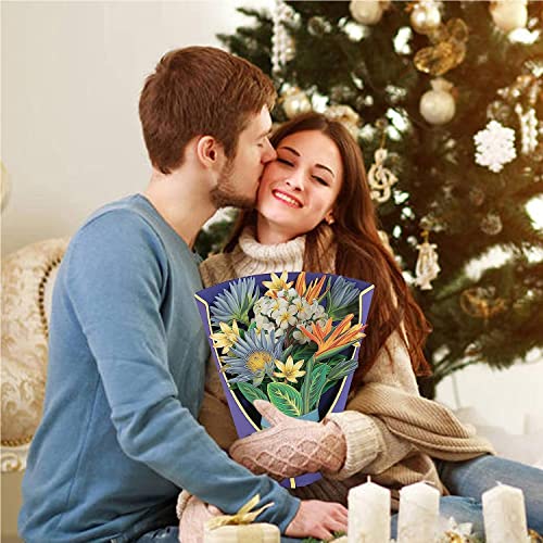 Life-Sized 3D Pop Up Flower Card